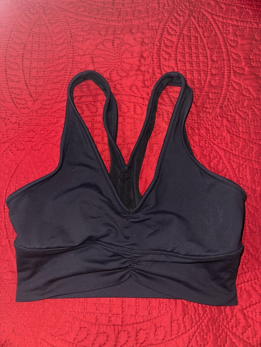 Alo wild things scrunch sports bra size small